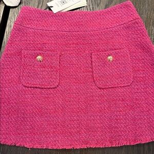 Ba&sh mini skirt Bonnie. Pink color.